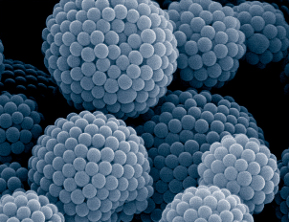 nanopartikel in vergrösserung